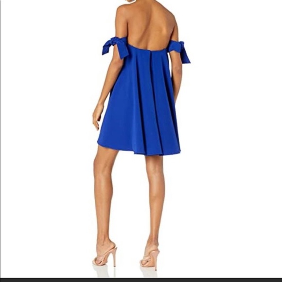 Milly Jade Dress Off the Shoulder - Picture 2 of 6